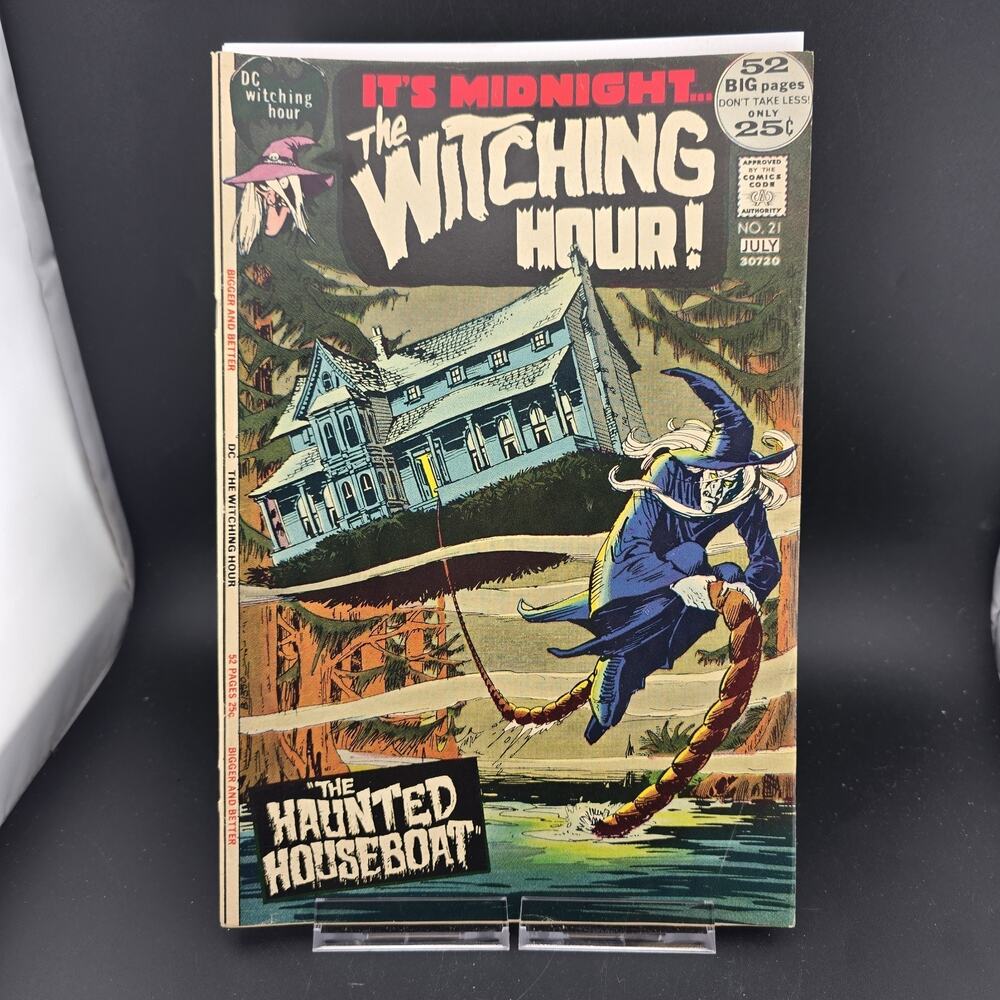 Witching Hour #21 1972 DC Comics Bronze Age Horror Nick Cardy Cover FN- 5.5 Raw